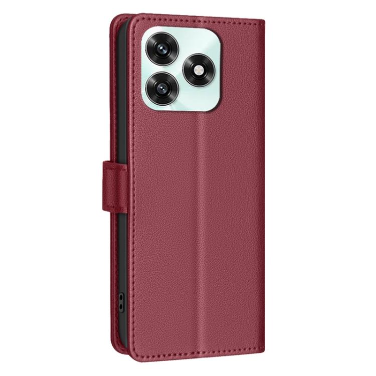 For Honor X5c 4G / X5c Plus Litchi Texture RFID Anti-theft Leather Phone Case