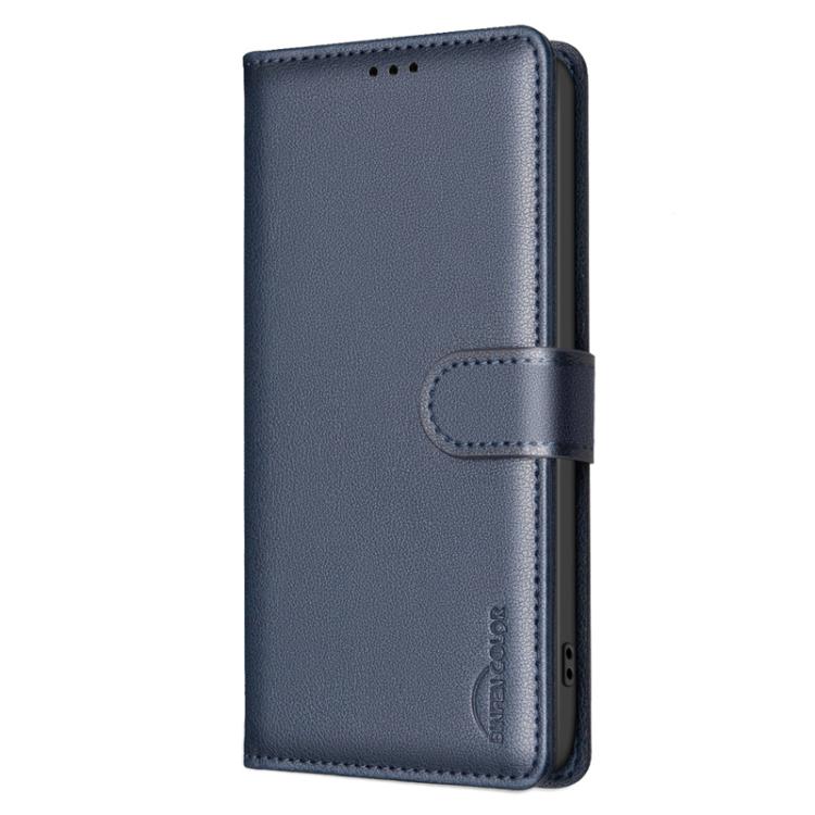 For Honor X5c 4G / X5c Plus Litchi Texture RFID Anti-theft Leather Phone Case