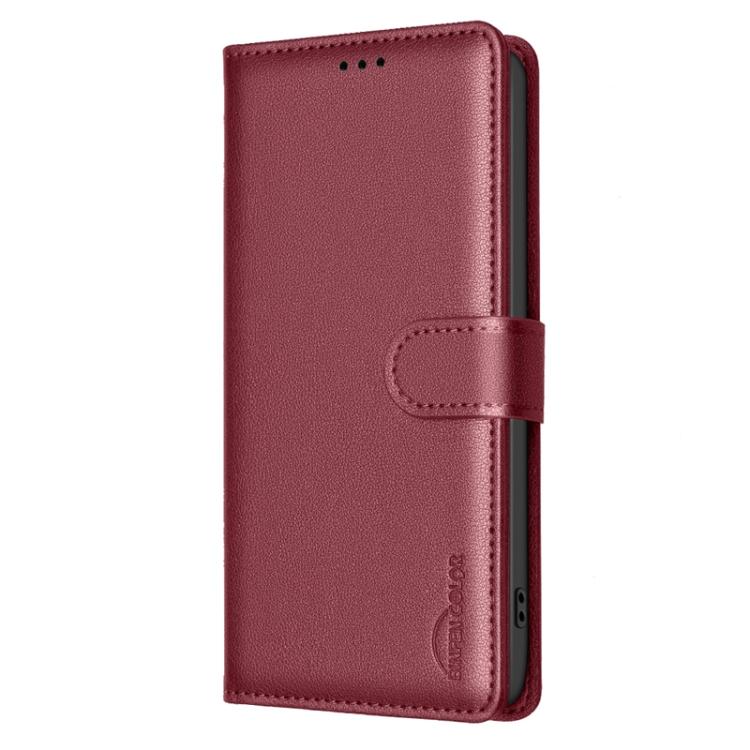 For Honor X7d 5G Litchi Texture RFID Anti-theft Leather Phone Case