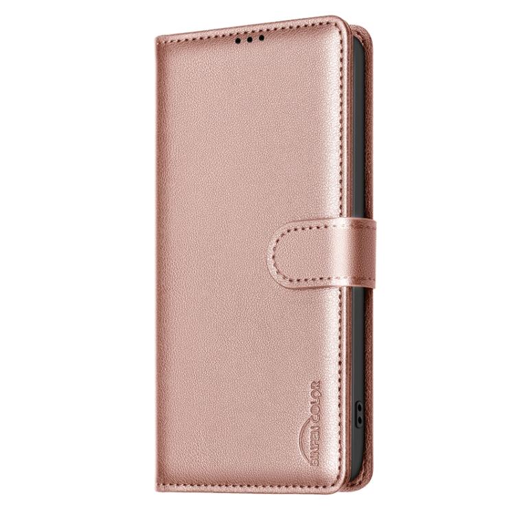 For Honor X7d 5G Litchi Texture RFID Anti-theft Leather Phone Case