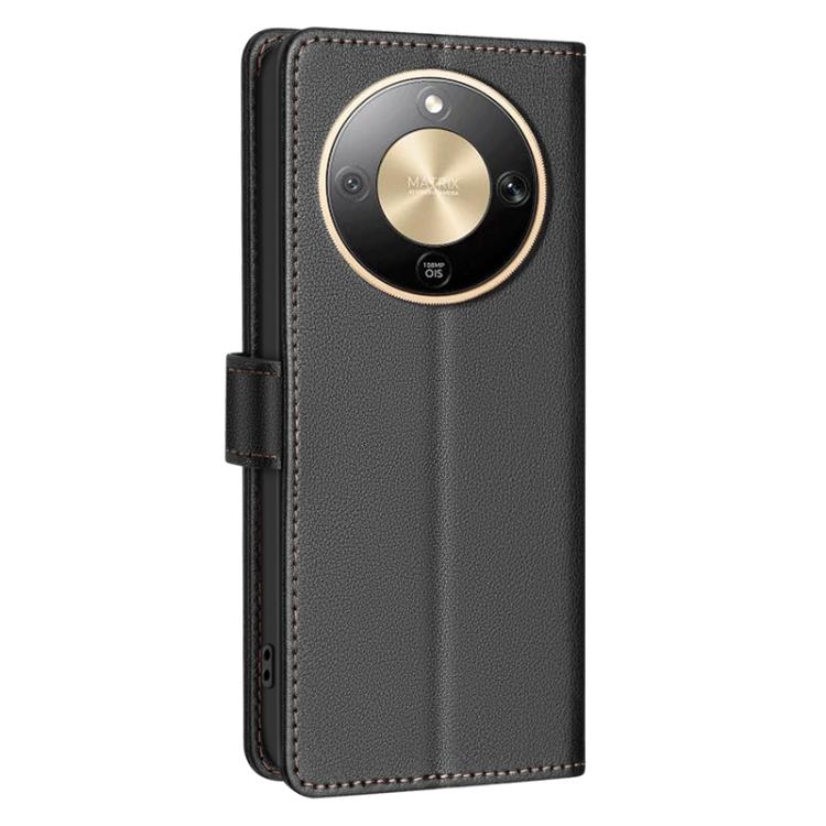 For Honor X9d 5G / X70 5G Litchi Texture RFID Anti-theft Leather Phone Case