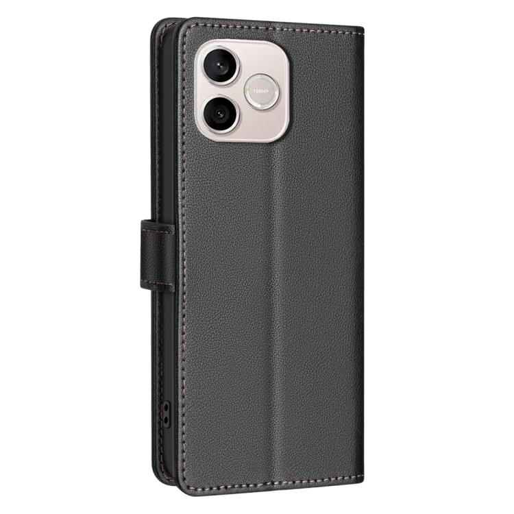 For Honor 600 Lite Global Litchi Texture RFID Anti-theft Leather Phone Case