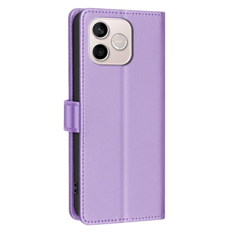For Honor 600 Lite Global Litchi Texture RFID Anti-theft Leather Phone Case