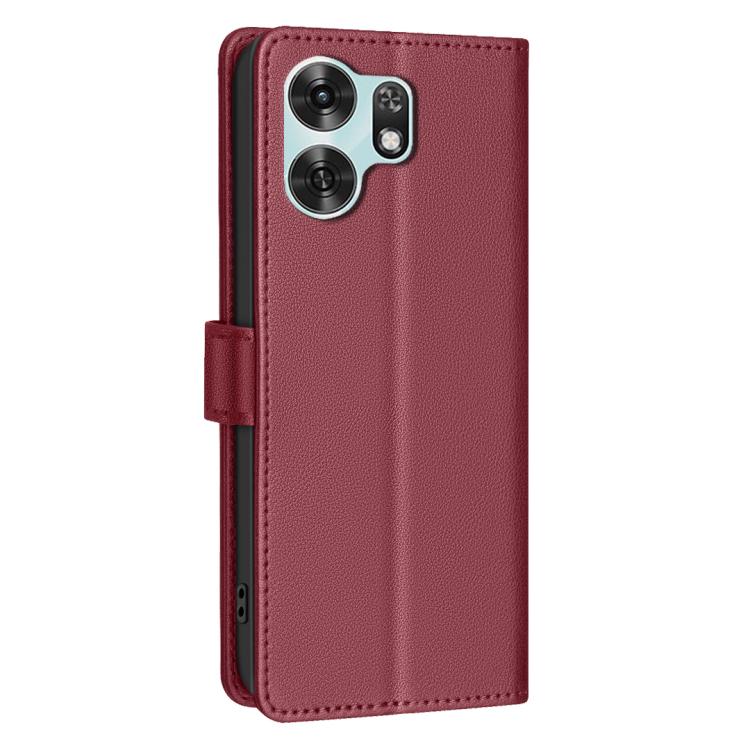 For Honor X6d 5G Litchi Texture RFID Anti-theft Leather Phone Case