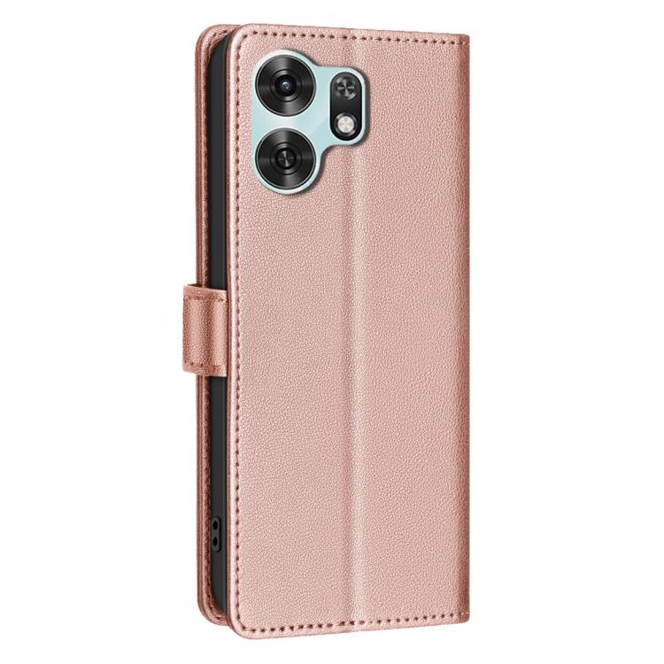 For Honor X6d 5G Litchi Texture RFID Anti-theft Leather Phone Case