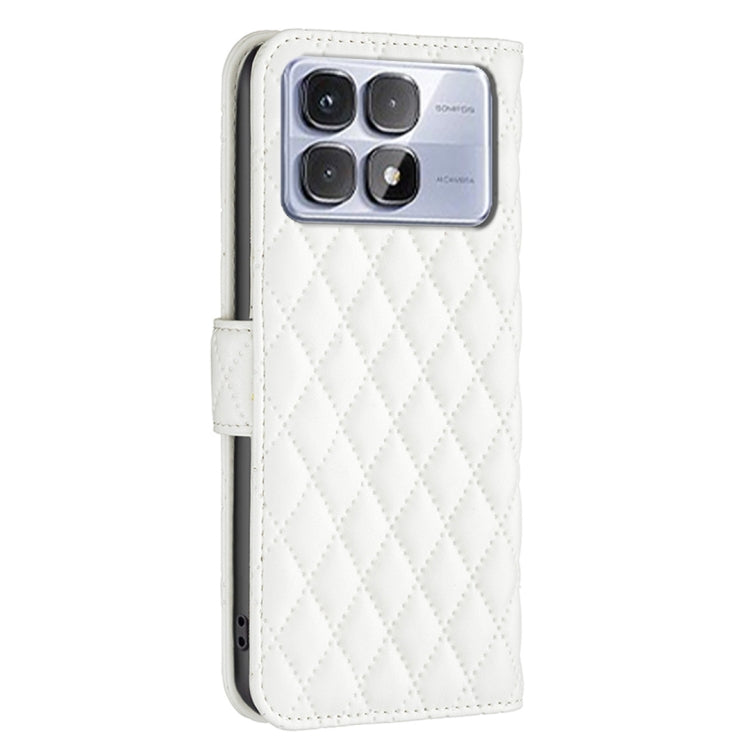 For Redmi K70 Ultra Diamond Lattice Wallet Flip Leather Phone Case