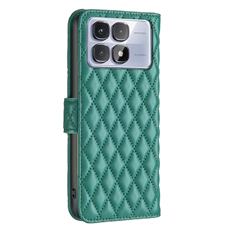 For Redmi K70 Ultra Diamond Lattice Wallet Flip Leather Phone Case