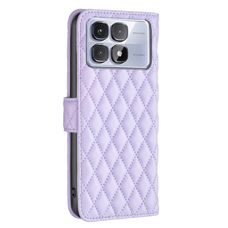 For Redmi K70 Ultra Diamond Lattice Wallet Flip Leather Phone Case