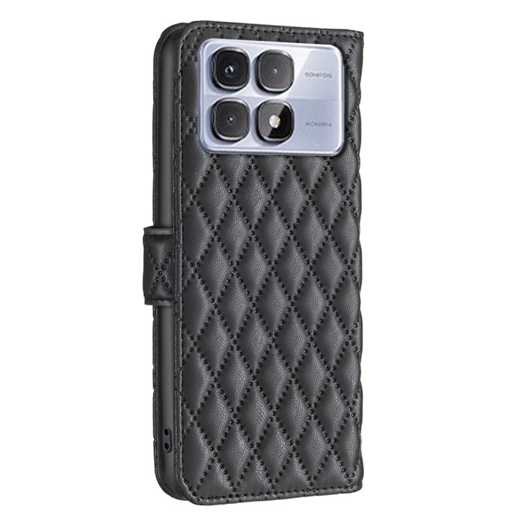 For Redmi K70 Ultra Diamond Lattice Wallet Flip Leather Phone Case