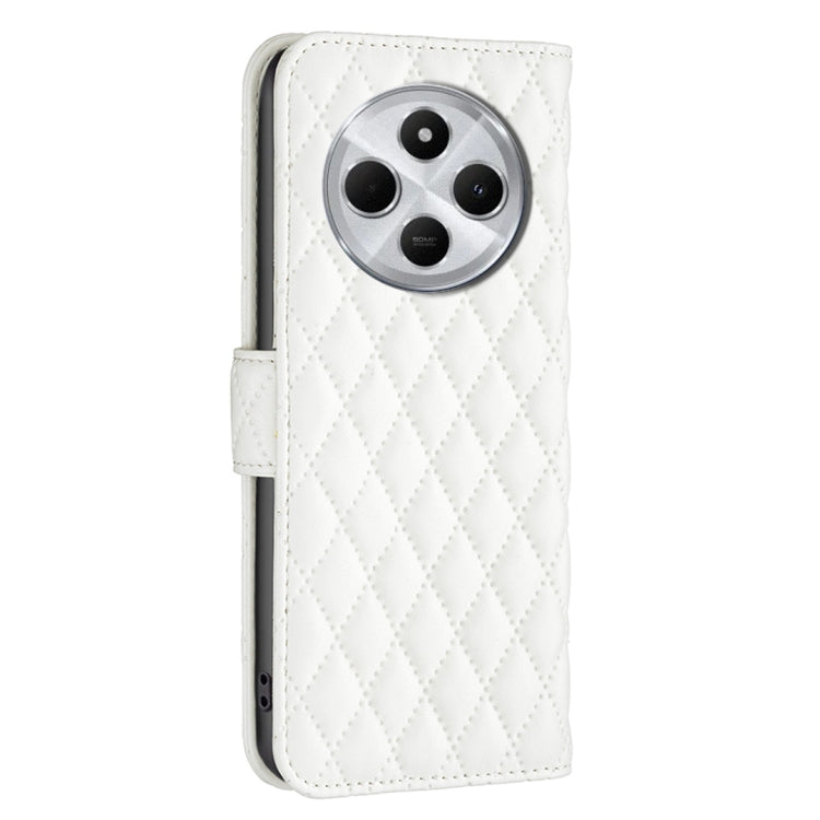 For Redmi 14C 4G Diamond Lattice Wallet Flip Leather Phone Case