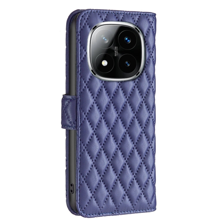 For Redmi Note 14 Pro 5G / Note 14 Pro+ 5G Diamond Lattice Wallet Flip Leather Phone Case