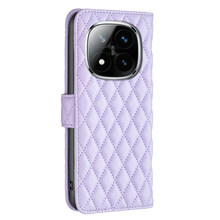 For Redmi Note 14 Pro 5G / Note 14 Pro+ 5G Diamond Lattice Wallet Flip Leather Phone Case
