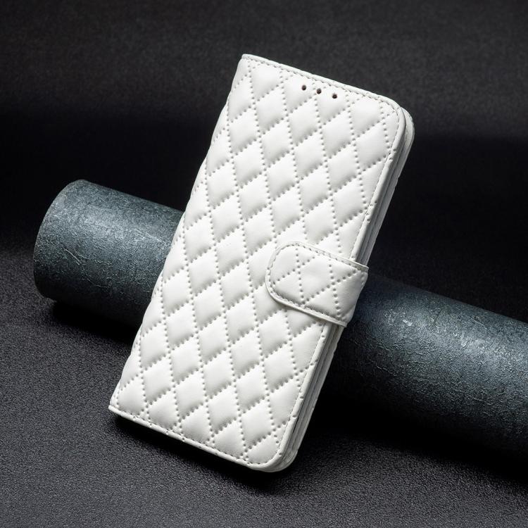 For Redmi Note 14 Pro 4G Diamond Lattice Wallet Flip Leather Phone Case