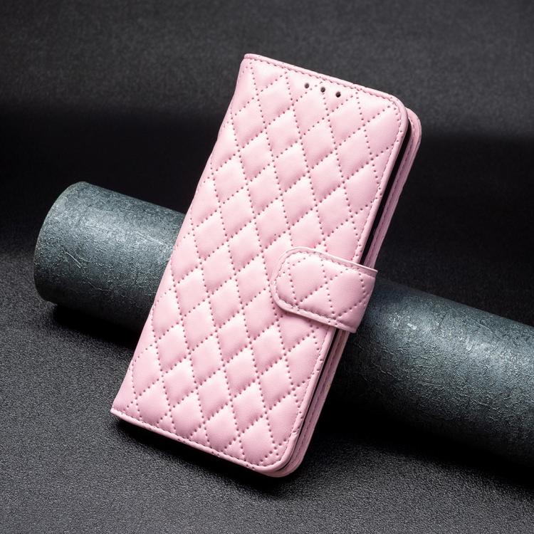 For Redmi Note 14 Pro 4G Diamond Lattice Wallet Flip Leather Phone Case