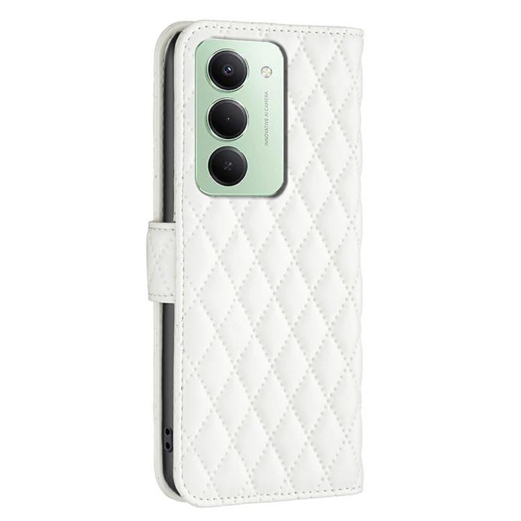 For Redmi 15 5G Global / 15 4G SEA 169.5mm Diamond Lattice Wallet Flip Leather Phone Case