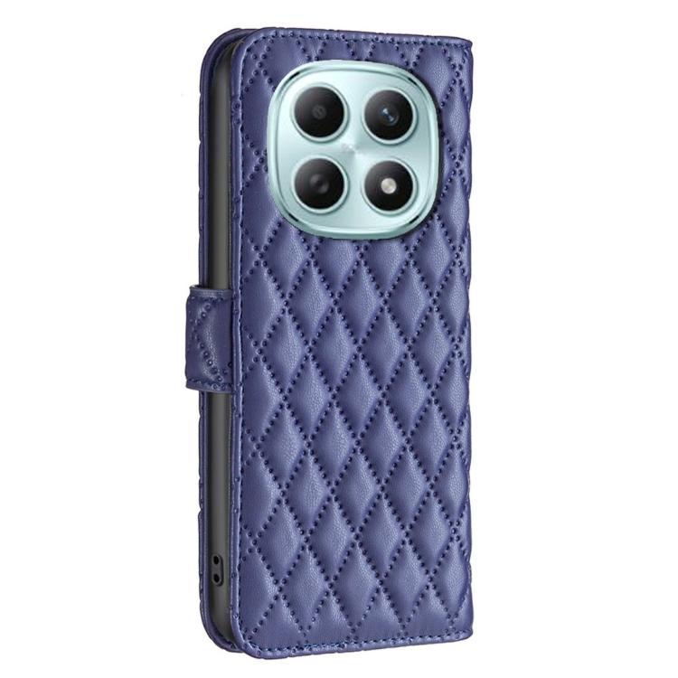 For Redmi Note 15 Pro 4G Global 163.2mm Diamond Lattice Wallet Flip Leather Phone Case