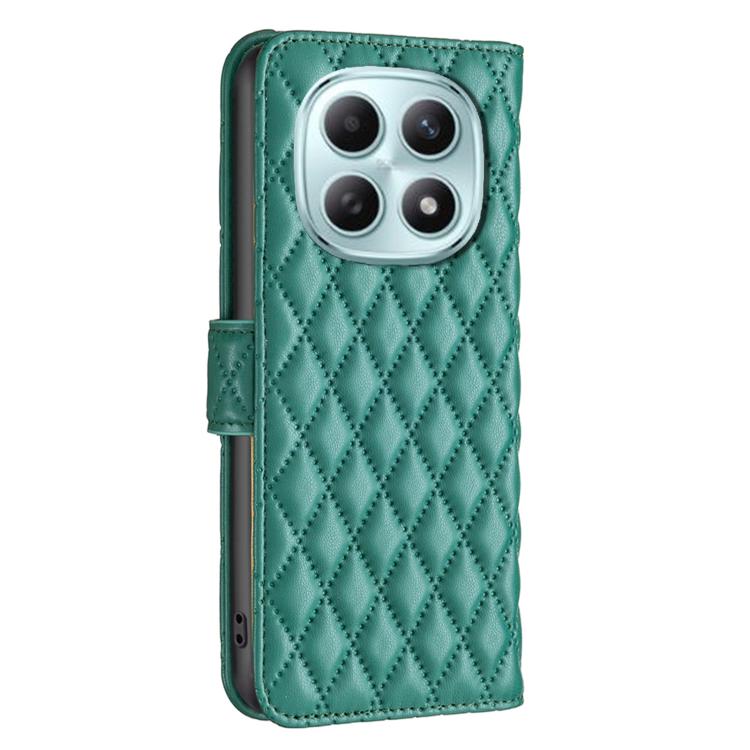 For Redmi Note 15 5G Global 164mm Diamond Lattice Wallet Flip Leather Phone Case