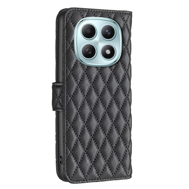 For Redmi Note 15 5G Global 164mm Diamond Lattice Wallet Flip Leather Phone Case
