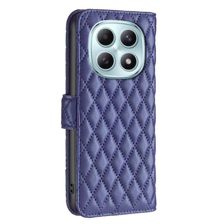 For Redmi Note 15 Pro+ 5G Global 163.3mm Diamond Lattice Wallet Flip Leather Phone Case
