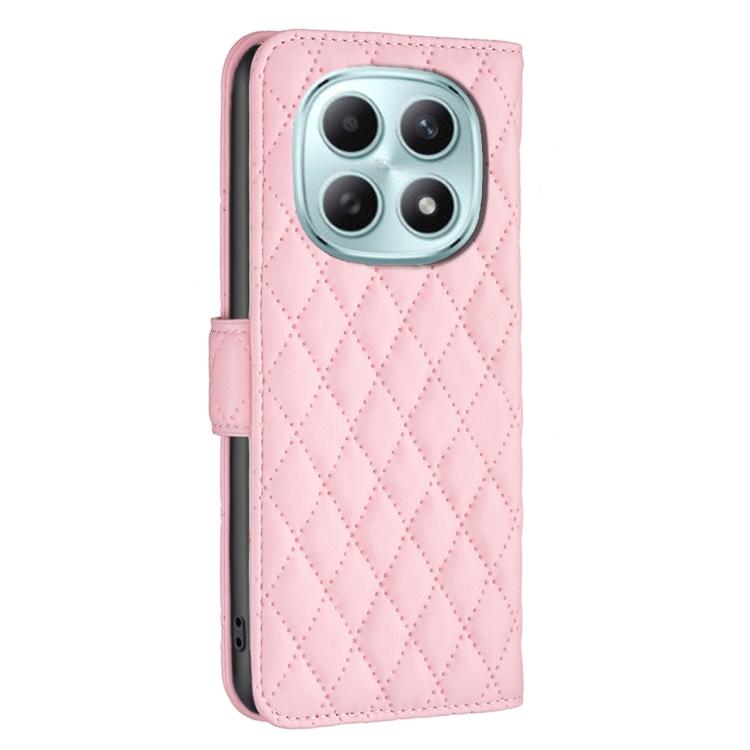 For Redmi Note 15 Pro+ 5G Global 163.3mm Diamond Lattice Wallet Flip Leather Phone Case