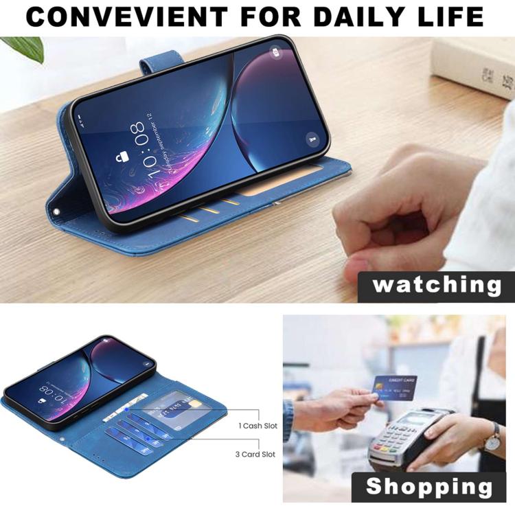 For Redmi 15a 5G Magnetic Buckle Rhombus Texture Leather Phone Case