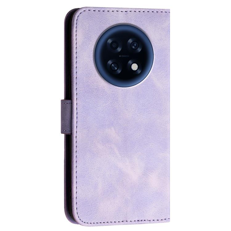 For OPPO F31 Pro+ 5G / A6 GT 5G Grid Butterfly Embossed Pattern Leather Phone Case with Lanyard