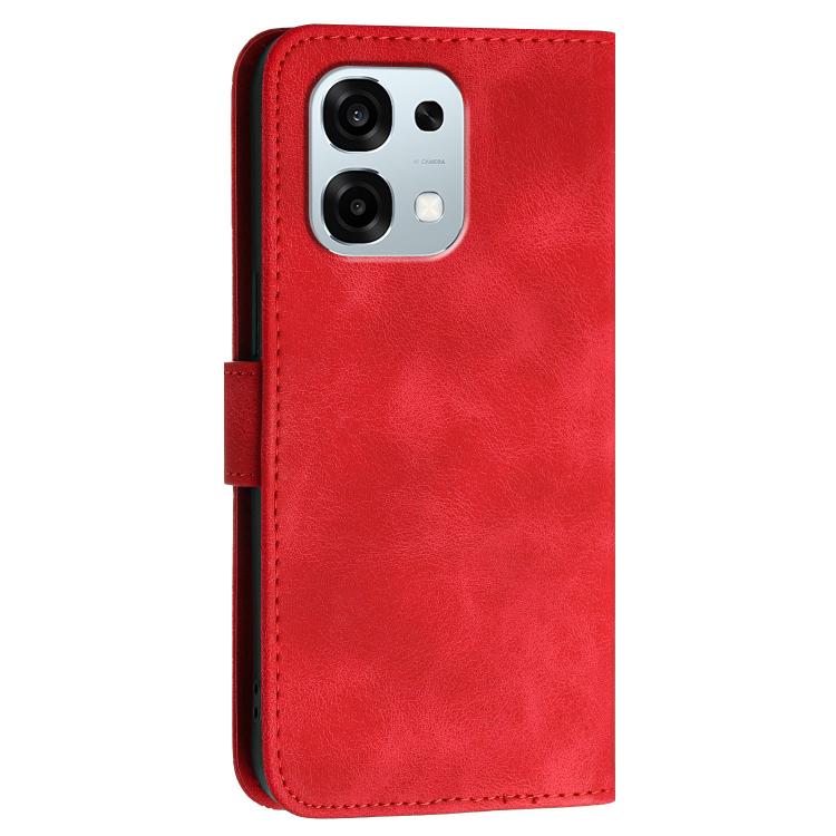 For OPPO A6 Pro 4G / 5G Global / F31 5G Grid Butterfly Embossed Pattern Leather Phone Case with Lanyard
