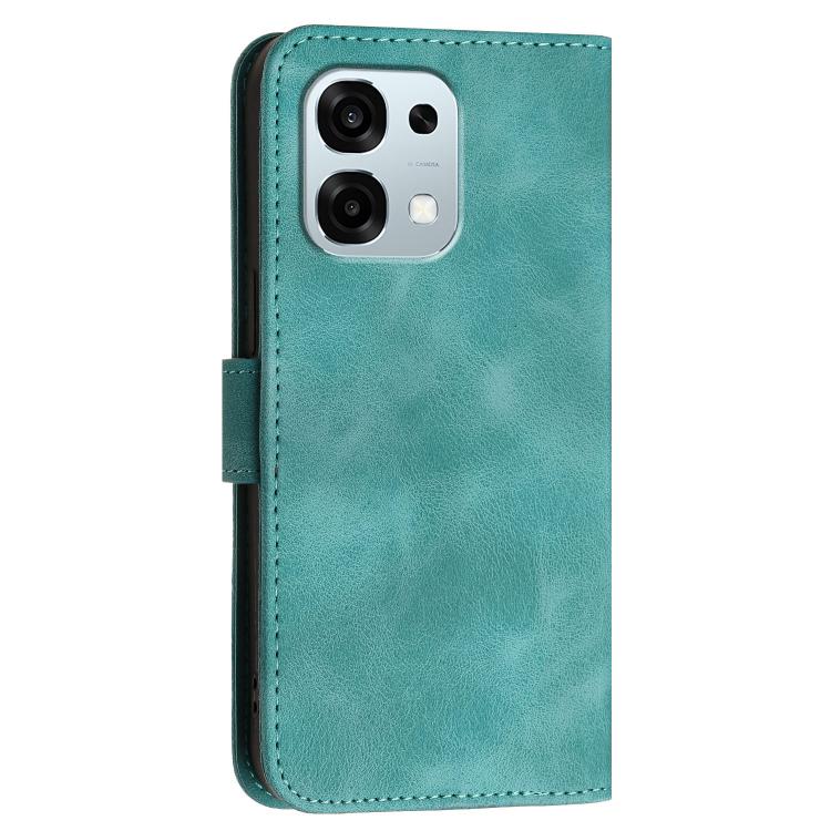 For OPPO A6 Pro 4G / 5G Global / F31 5G Grid Butterfly Embossed Pattern Leather Phone Case with Lanyard