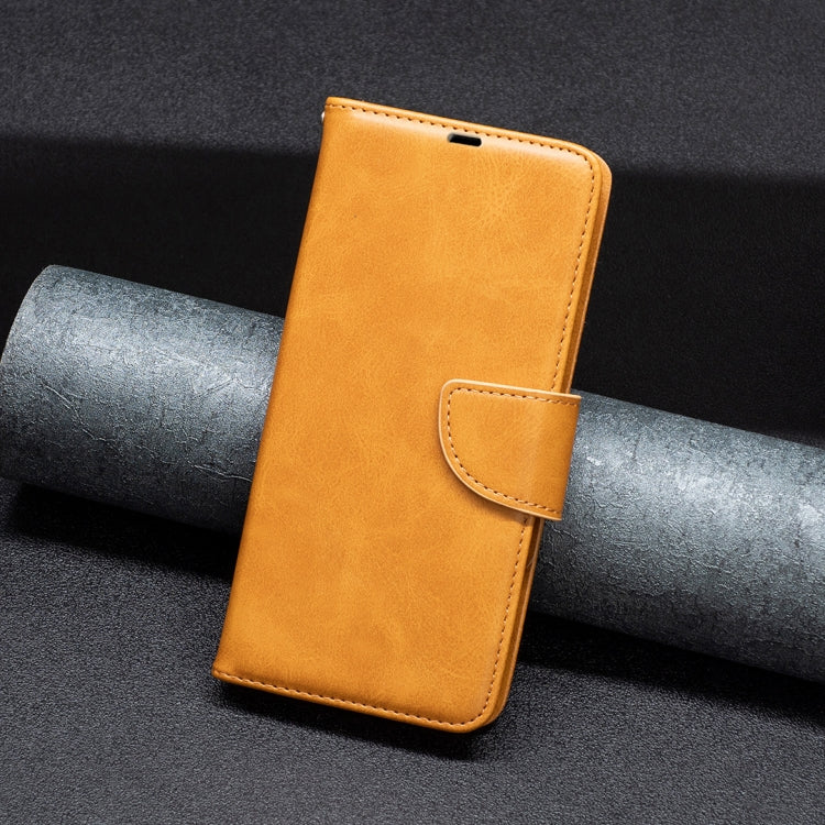 For For Samsung Galaxy A36 Lambskin Texture Pure Color Flip Leather Phone Case