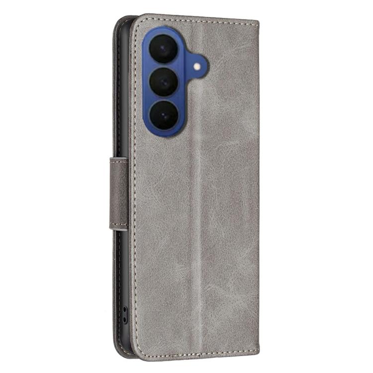 For Samsung Galaxy A37 5G Lambskin Texture Pure Color Flip Leather Phone Case