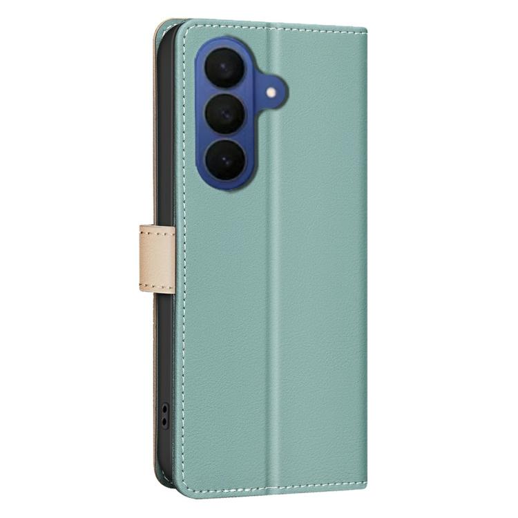 For Samsung Galaxy A37 5G Color Matching RFID Anti-theft Leather Phone Case