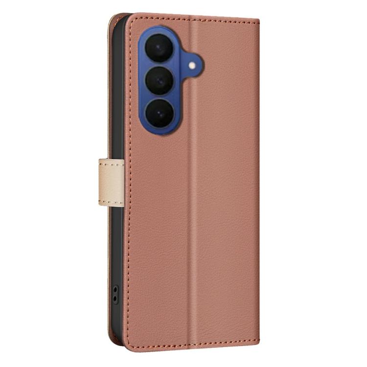For Samsung Galaxy A37 5G Color Matching RFID Anti-theft Leather Phone Case