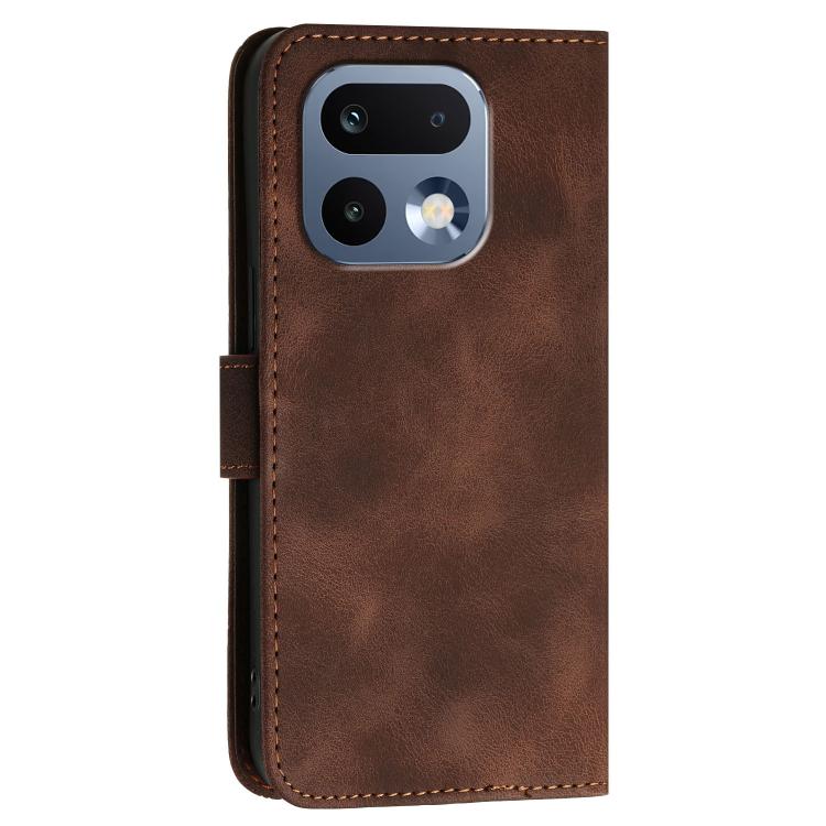 For Realme 16 Pro 5G Global Grid Butterfly Embossed Pattern Leather Phone Case with Lanyard