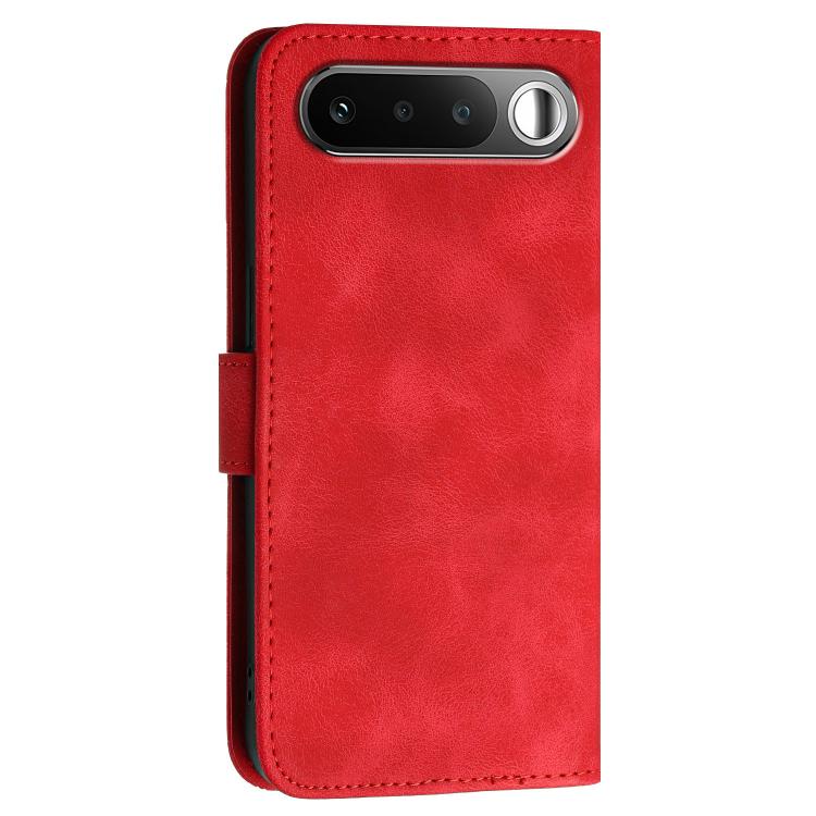 For Realme 16 5G Grid Butterfly Embossed Pattern Leather Phone Case with Lanyard