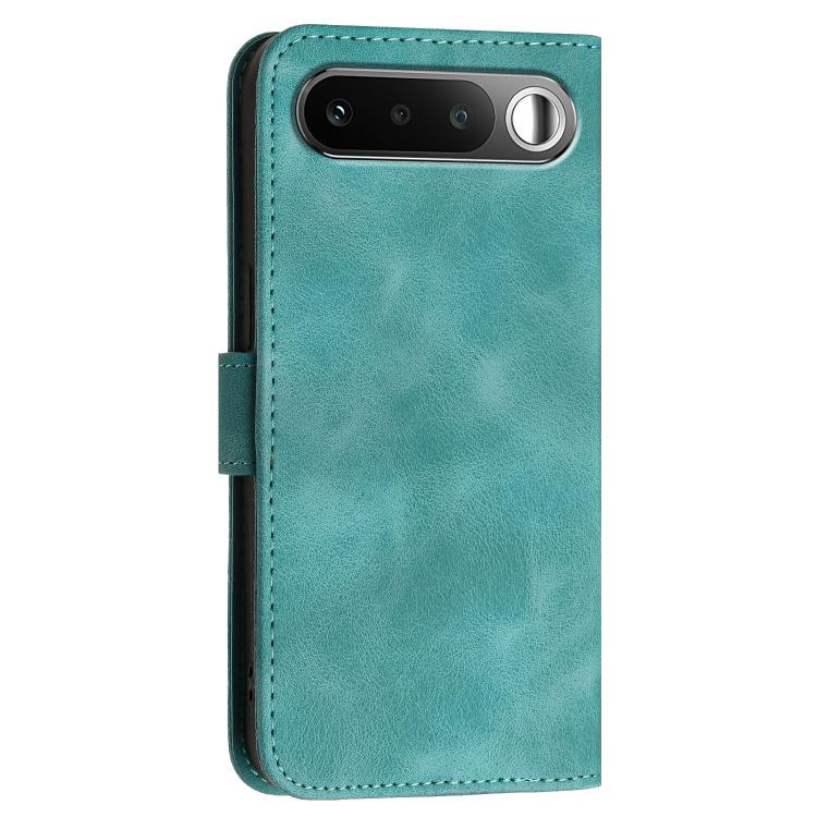 For Realme 16 5G Grid Butterfly Embossed Pattern Leather Phone Case with Lanyard
