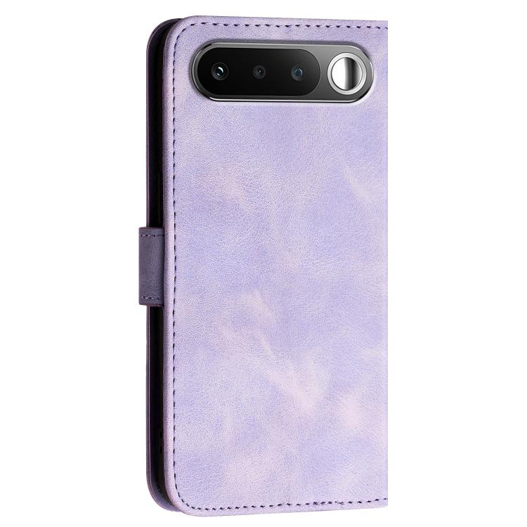 For Realme 16 5G Grid Butterfly Embossed Pattern Leather Phone Case with Lanyard