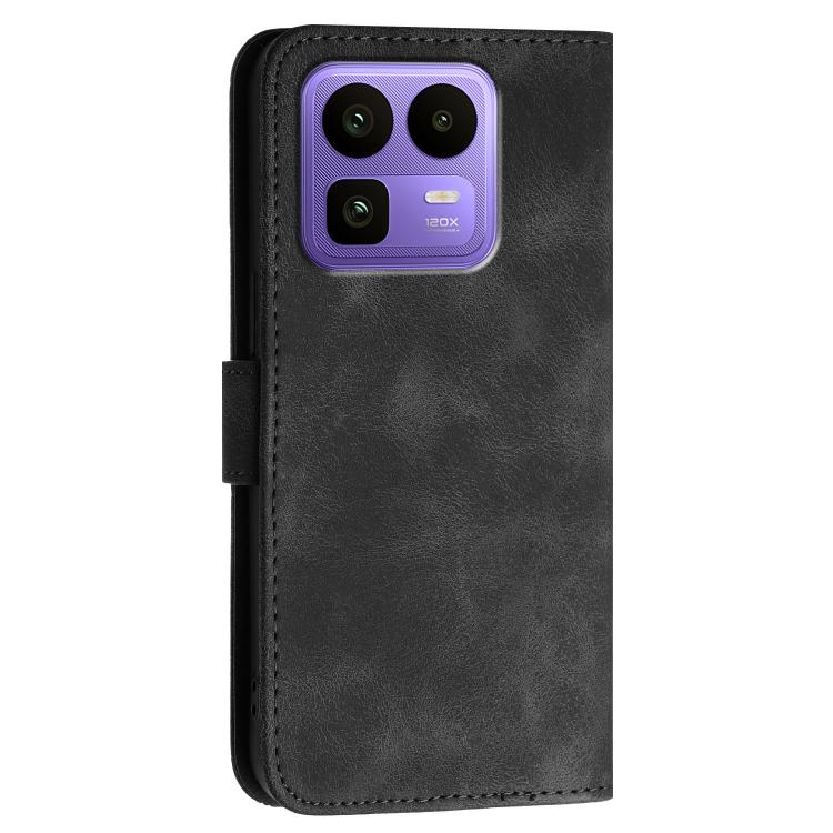For Realme Neo8 5G Grid Butterfly Embossed Pattern Leather Phone Case with Lanyard