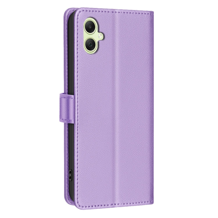 For Samsung Galaxy A06 Litchi Texture RFID Anti-theft Leather Phone Case