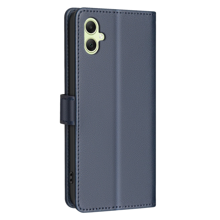 For Samsung Galaxy A06 Litchi Texture RFID Anti-theft Leather Phone Case