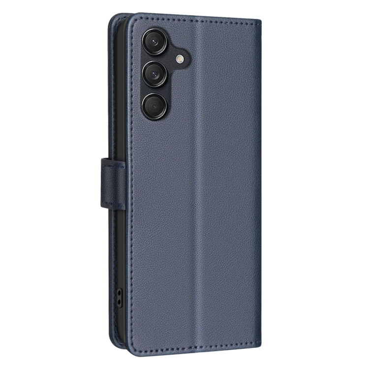 For Samsung Galaxy A36 Litchi Texture RFID Anti-theft Leather Phone Case