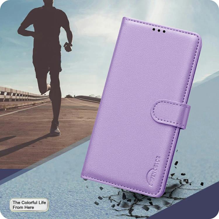 For Samsung Galaxy A37 5G Litchi Texture RFID Anti-theft Leather Phone Case