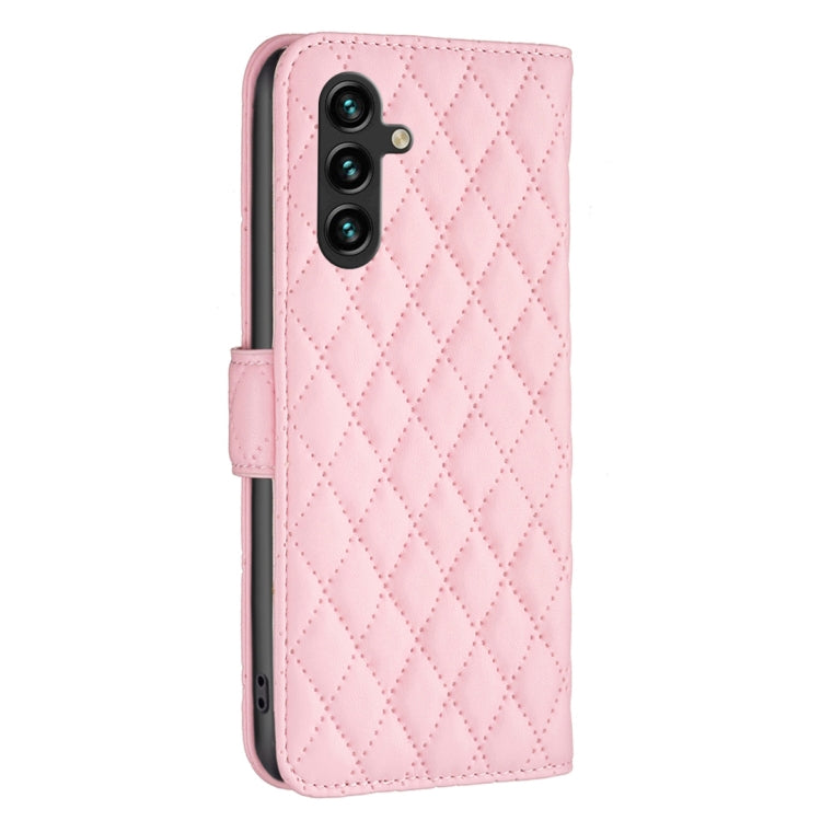 For Samsung Galaxy A36 Diamond Lattice Wallet Flip Leather Phone Case