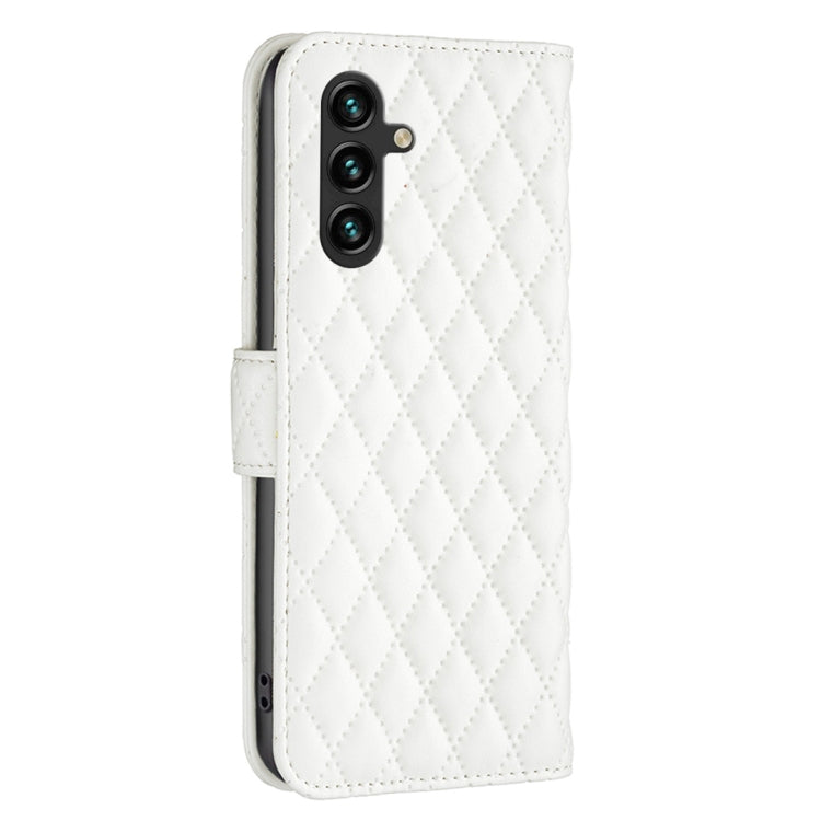 For Samsung Galaxy A56 5G Diamond Lattice Wallet Flip Leather Phone Case
