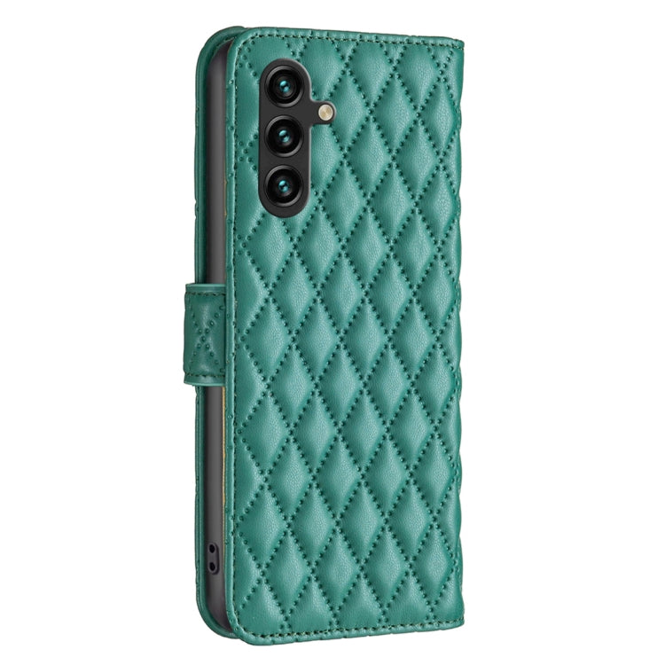 For Samsung Galaxy A56 5G Diamond Lattice Wallet Flip Leather Phone Case