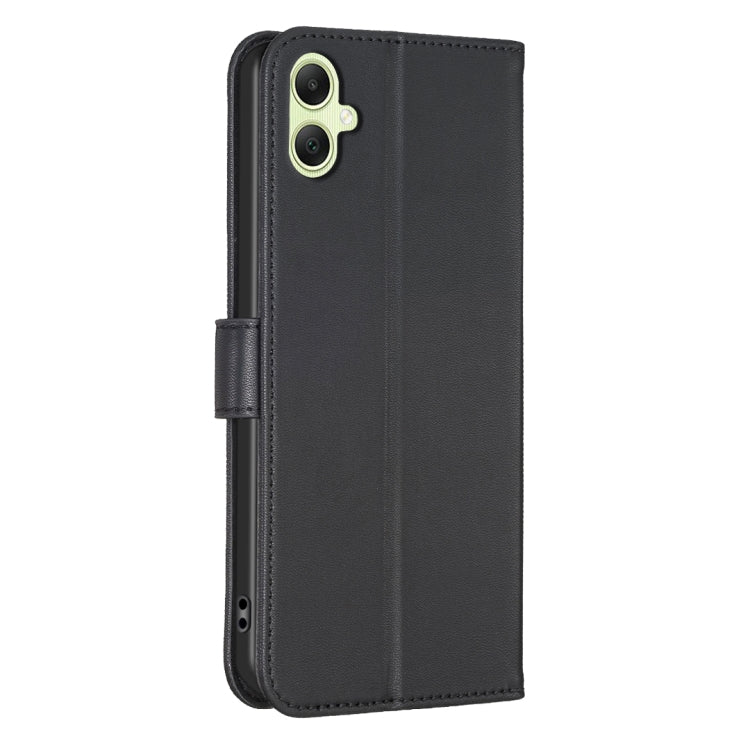 For Samsung Galaxy A06 Four-leaf Embossed Leather Phone Case