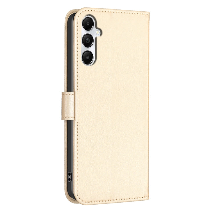For Samsung Galaxy A36 Four-leaf Embossed Leather Phone Case