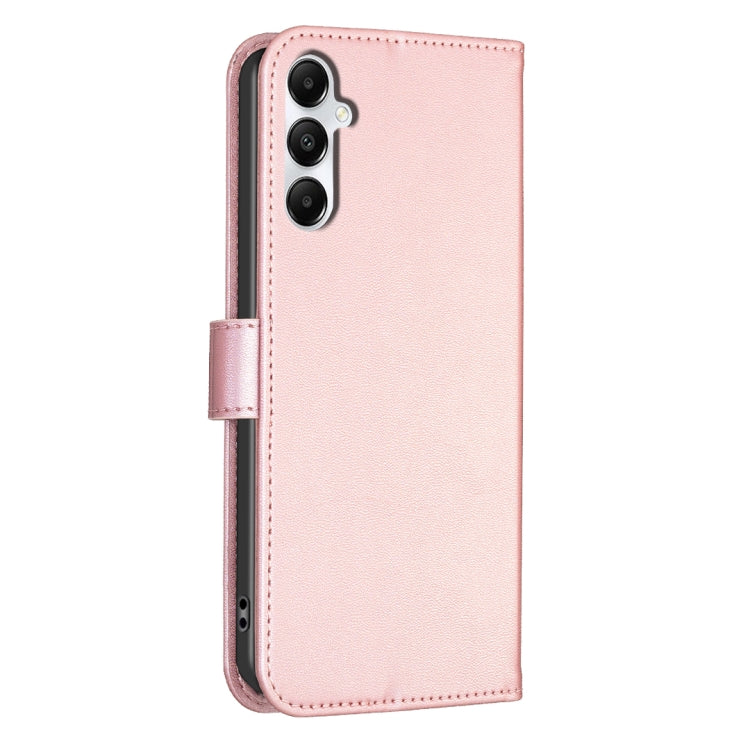 For Samsung Galaxy A56 5G Four-leaf Embossed Leather Phone Case