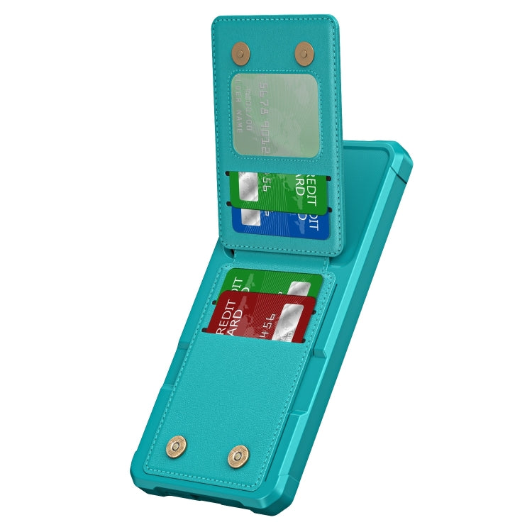 For Samsung Galaxy A35 5G Vertical Flip Card Bag Holder Leather Phone Case