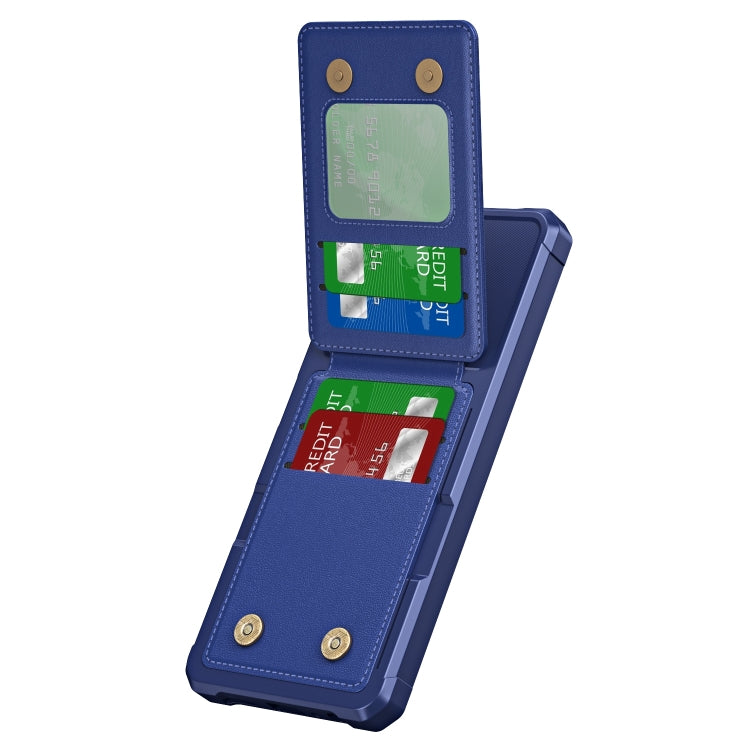 For Samsung Galaxy A05s Vertical Flip Card Bag Holder Leather Phone Case