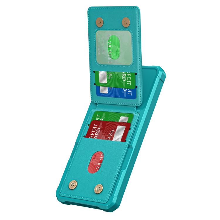 For Samsung Galaxy A16 5G Vertical Flip Card Bag Holder Leather Phone Case